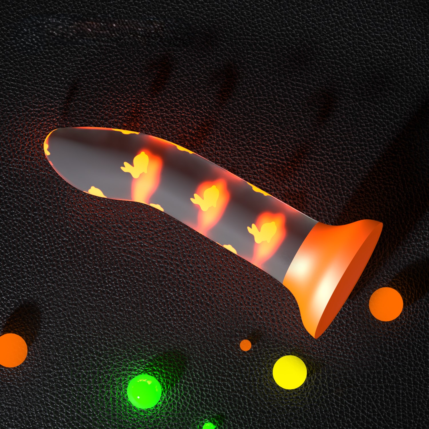  דילדו Orange Rabbit – עיצוב ייחודי וסיליקון איכותי להנאה אינטימית בלתי נשכחת