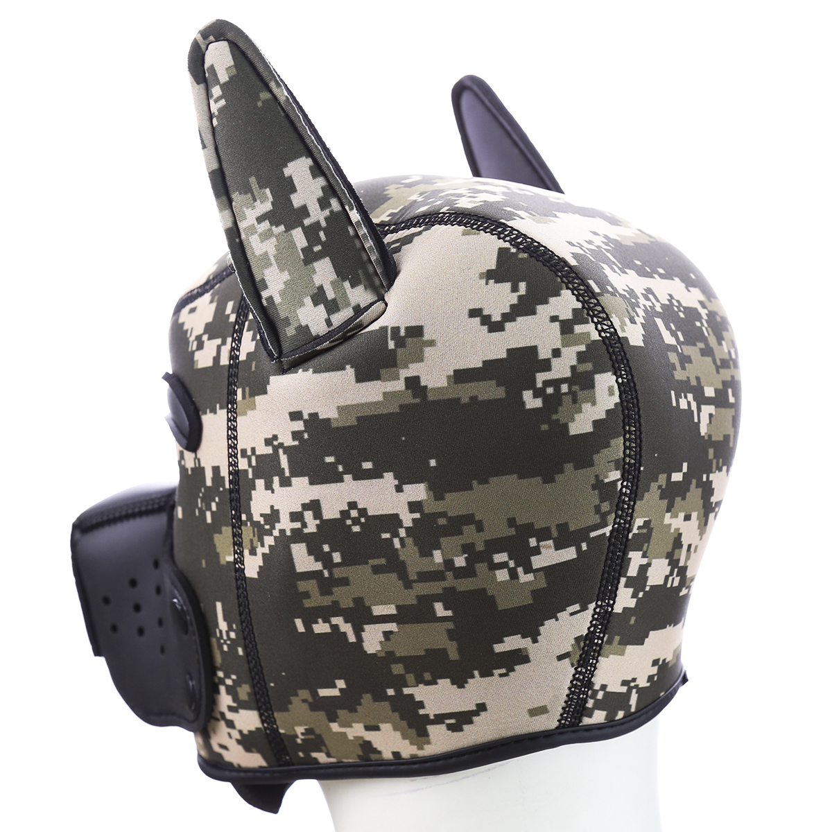 מסכת PUPPY BDSM נאופרן קומופלאז