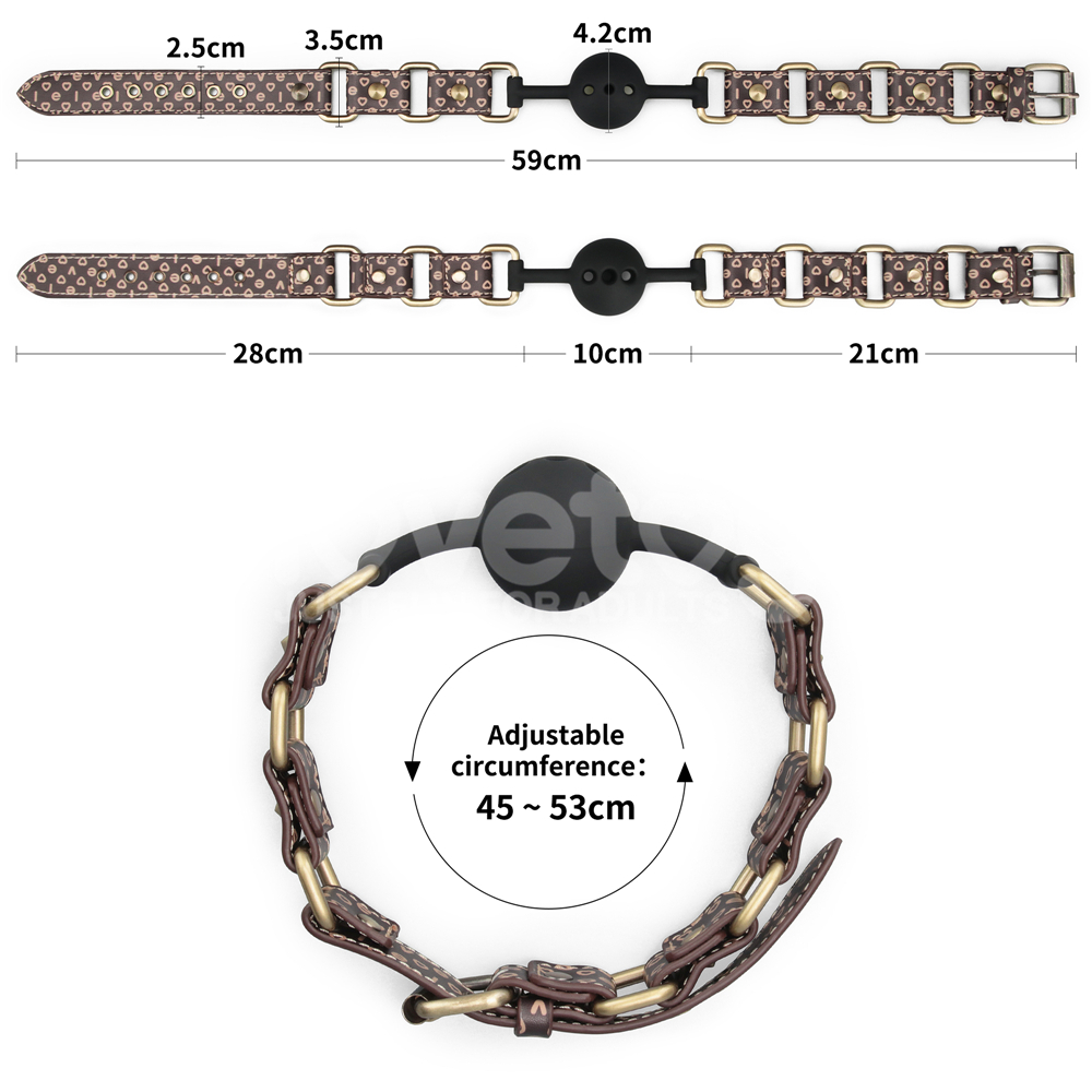 מחסום פה מרופד עם כדור נושם | Rebellion 