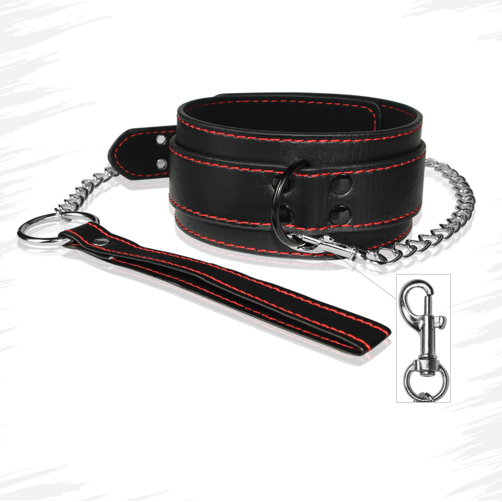 קולר עם רצועה BONDAGE COLLAR