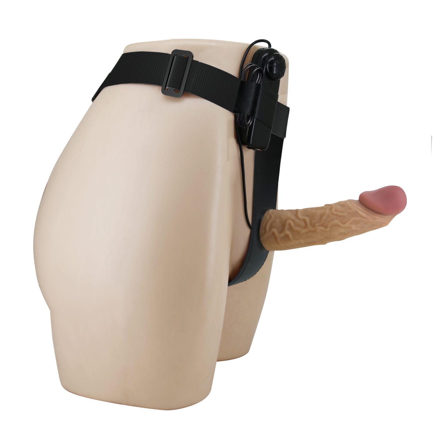 רתמת Strap-on עם דמוי איבר חלול – פתרון אידיאלי לבעיות זקפה