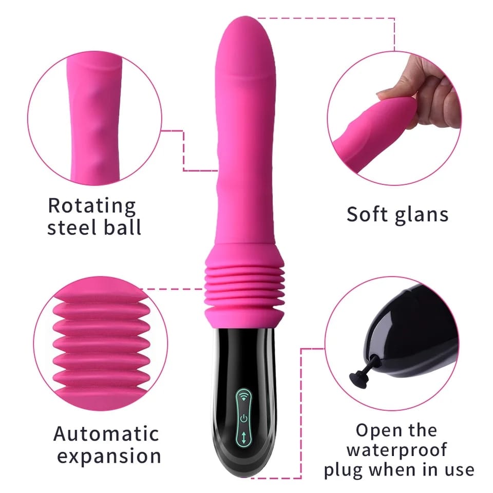 Vibrator Telescopic – מכונת סקס טלסקופית – תחושת חדירה אותנטית