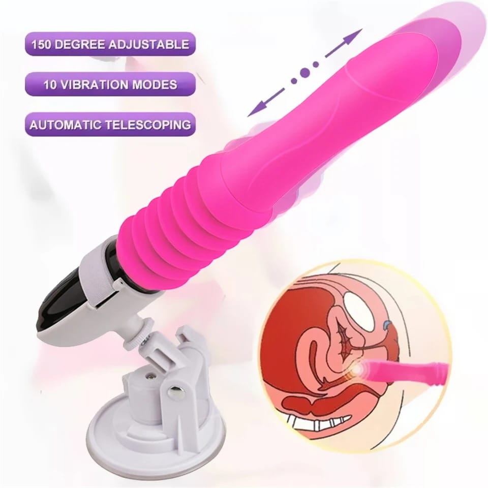 Vibrator Telescopic – מכונת סקס טלסקופית – תחושת חדירה אותנטית