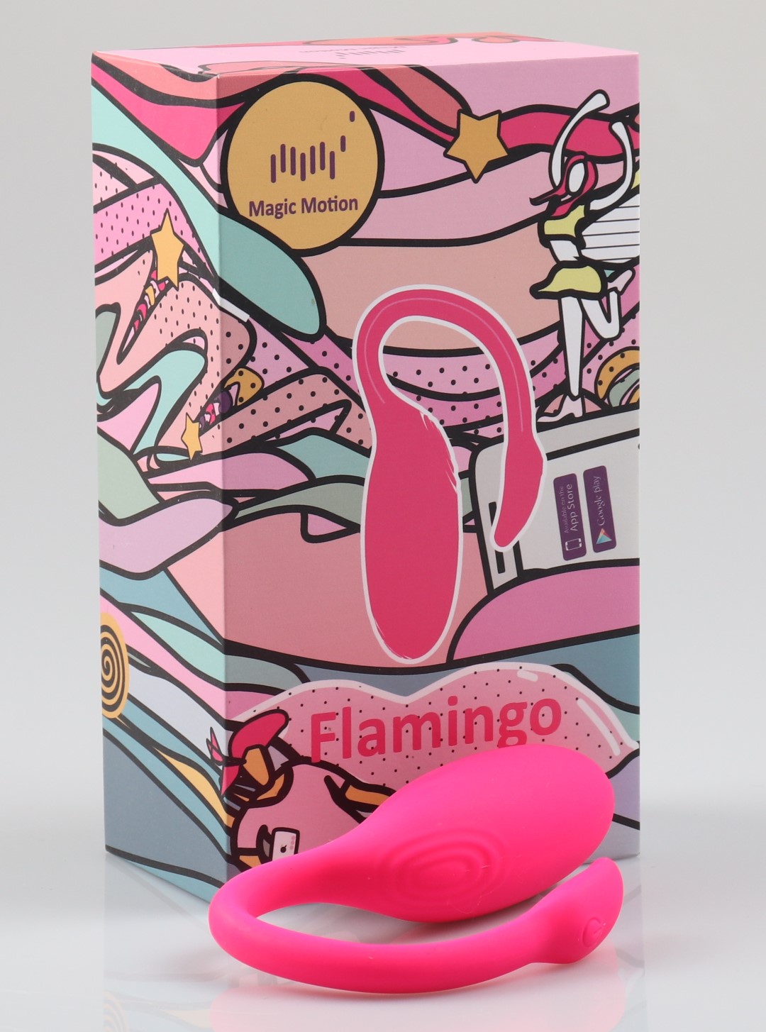 flamingo ויברטור WIFI פלמינגו מופעל ע"י אפליקצה