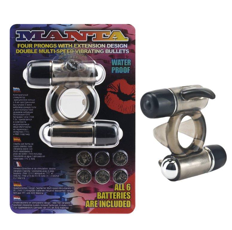 טבעת רטט דאבל פלז'ר – מנועים כפולים לעונג זוגי בלתי נשכח