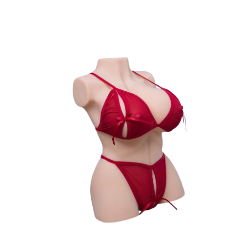 בובת מין חטובה בדמוי חצי פלג גוף – לחוויה אותנטית ומרגשת