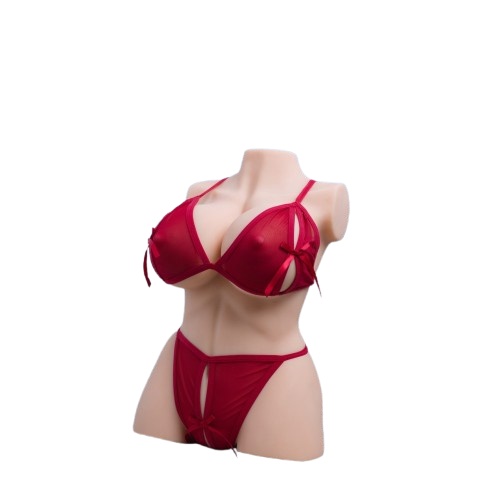 בובת מין חטובה בדמוי חצי פלג גוף – לחוויה אותנטית ומרגשת