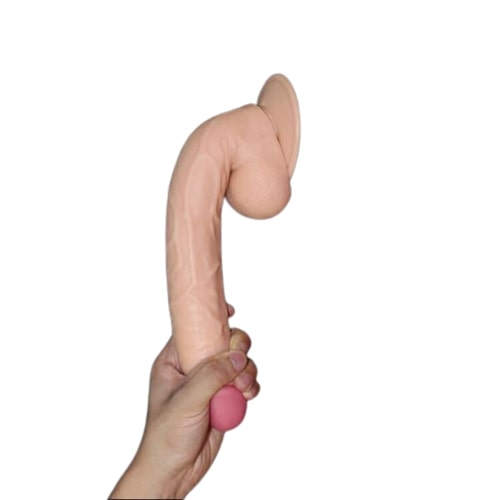 דילדו King Sized מציע עיצוב ריאליסטי לחוויית מלאות עוצמתית.
