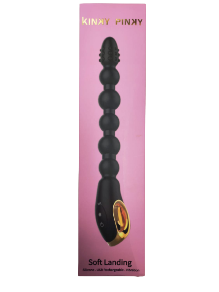 ויברטור חרוזים אנאלי גמיש | soft landing  