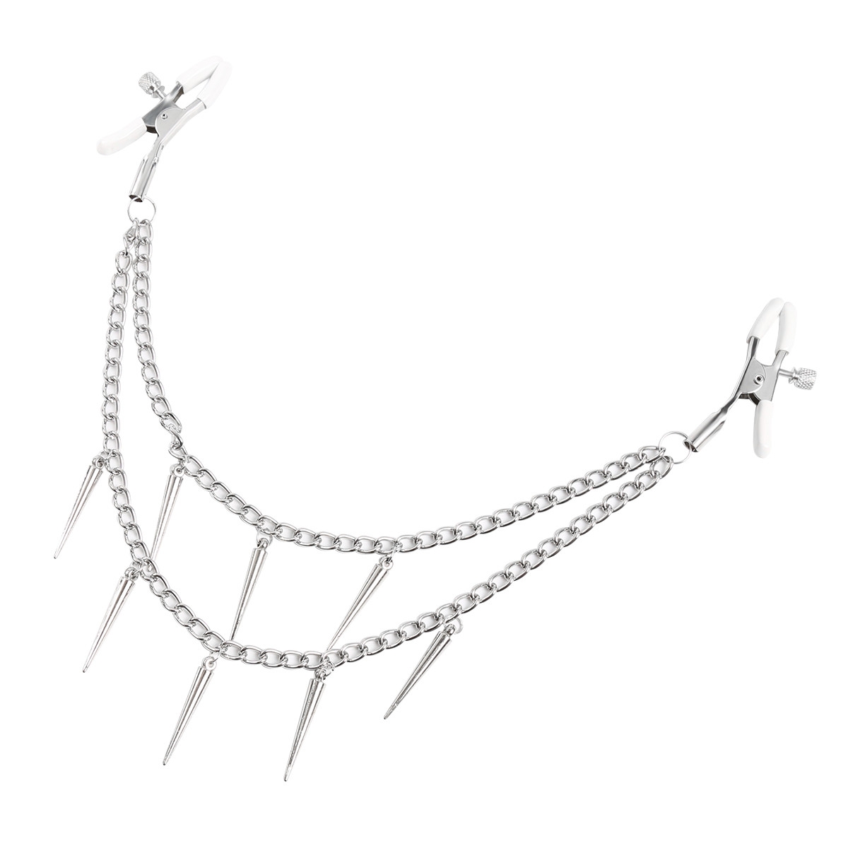 מצבטי פטמות עם שרשרת מעוטרת | Decorative Nipple Clamps מצבטי פטמות עם שרשרת מעוטרת | Decorative Nipple Clamps