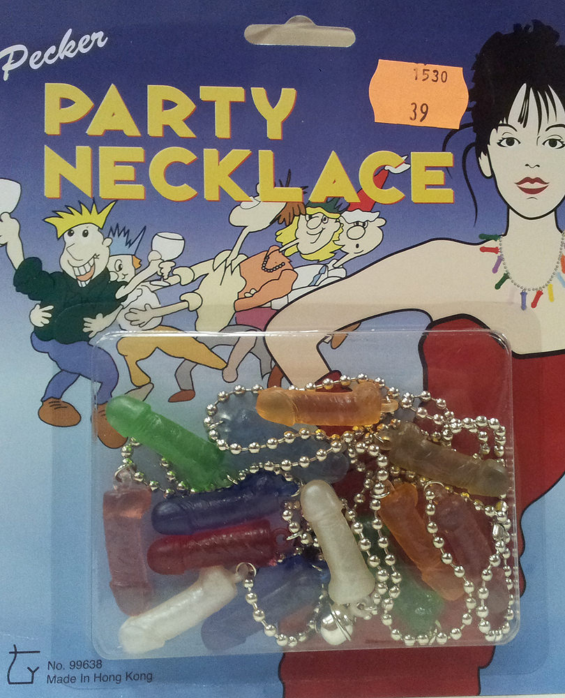 שרשרת בולבולים למסיבת רווקות | Penis Party Necklace
